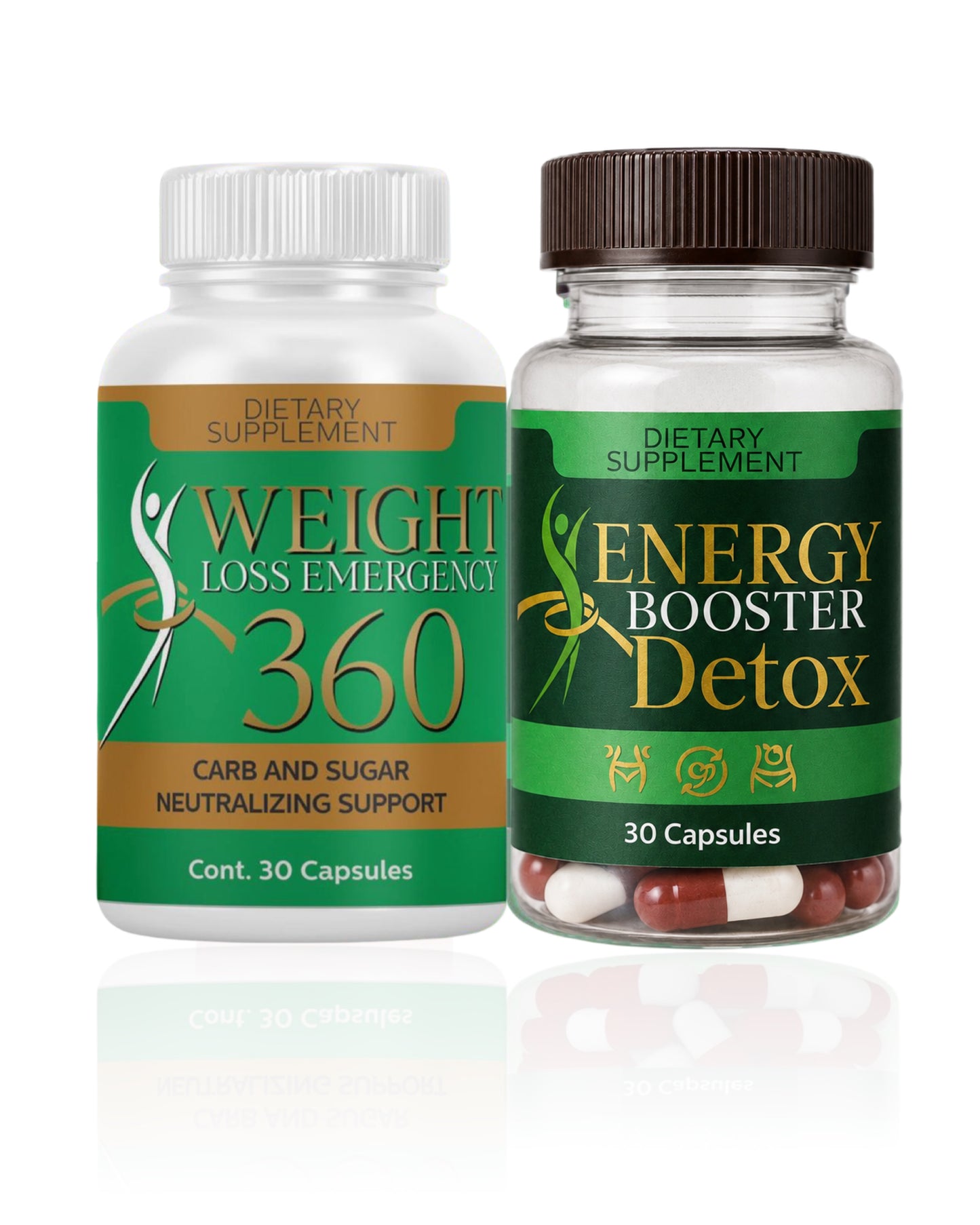 WEIGHT LOSS 360 Emergency + Energy Booster Detox - Apto para personas diabéticas e hipertesas