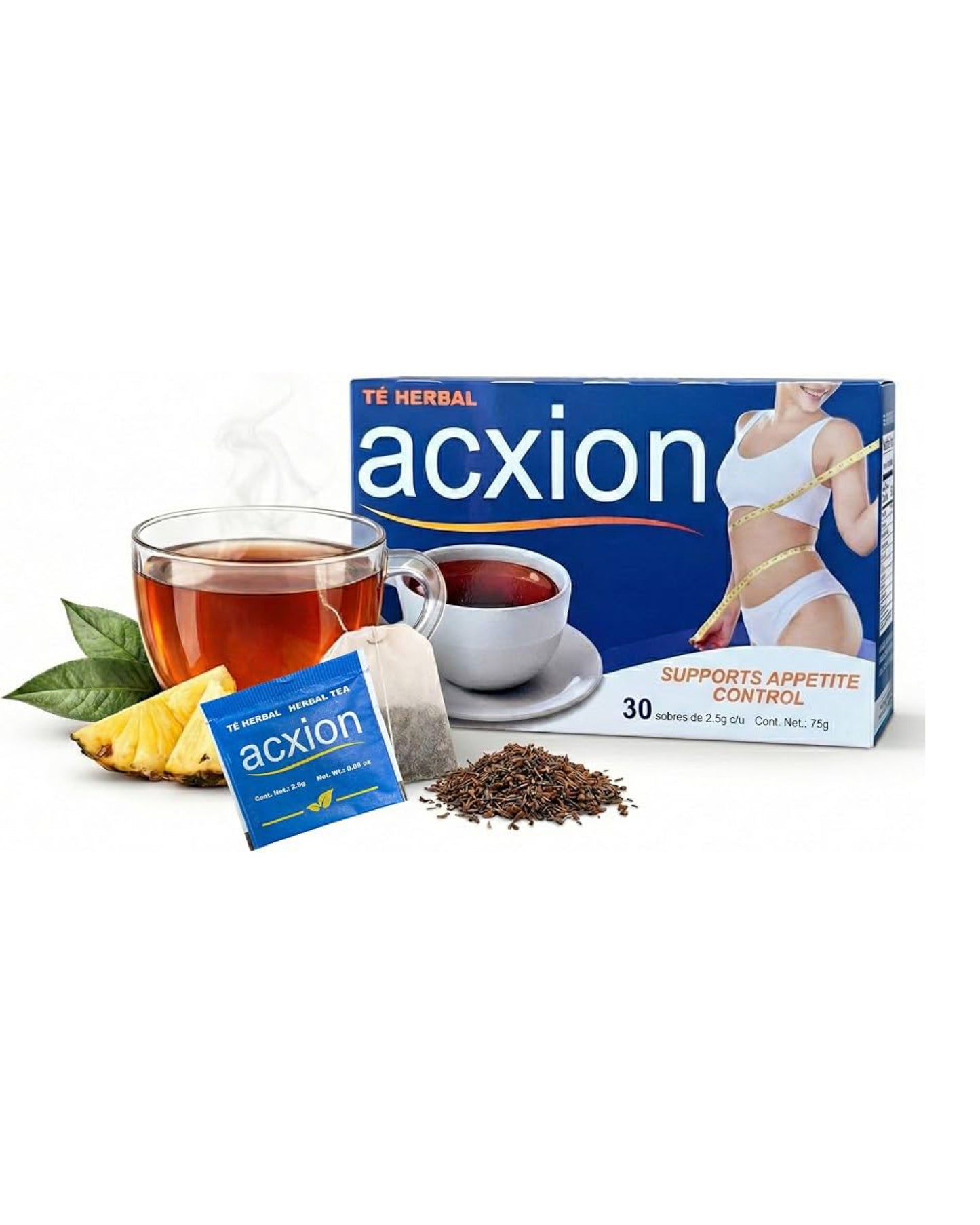 Acxion Tea Herbal Tea | Mezcla Herbal con Piña y Alcachofa