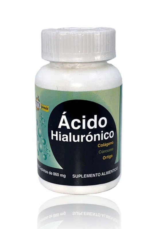 Acido Hialuronico con colageno, carcuma y ortiga - Hyaluronic acid with collagen, carcuma and nettle