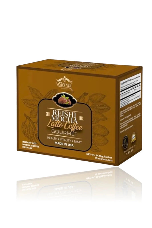 Café Ganoderma REISHI Mocha Latte Coffee Gourmet