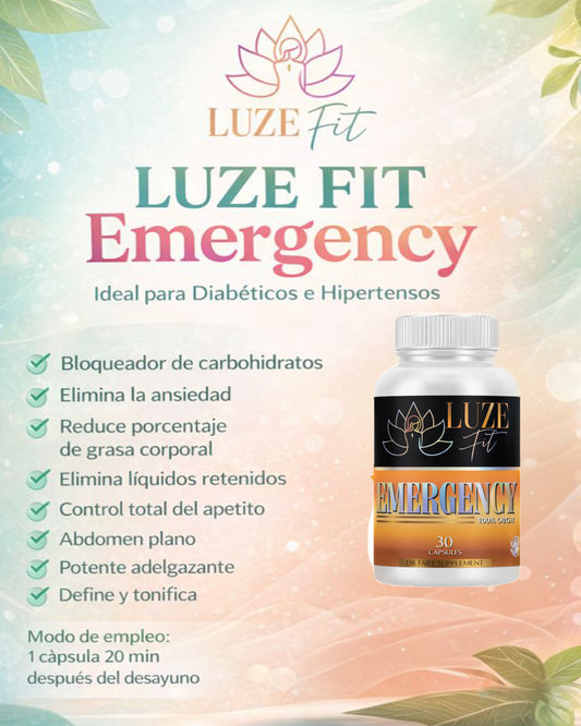 LUZE FIT EMERGENCY Para Diabéticos e Hipertensos