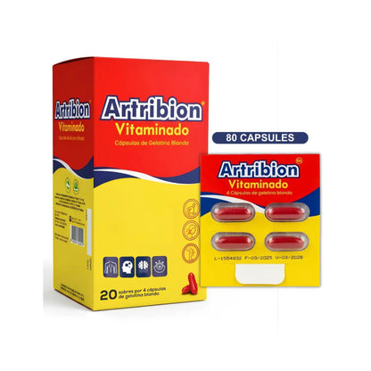 Artribion Vitaminado gelcaps Biokemical Display