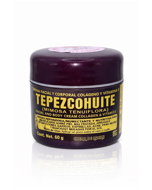 Tepezcohuite crema facial de noche - night facial crema