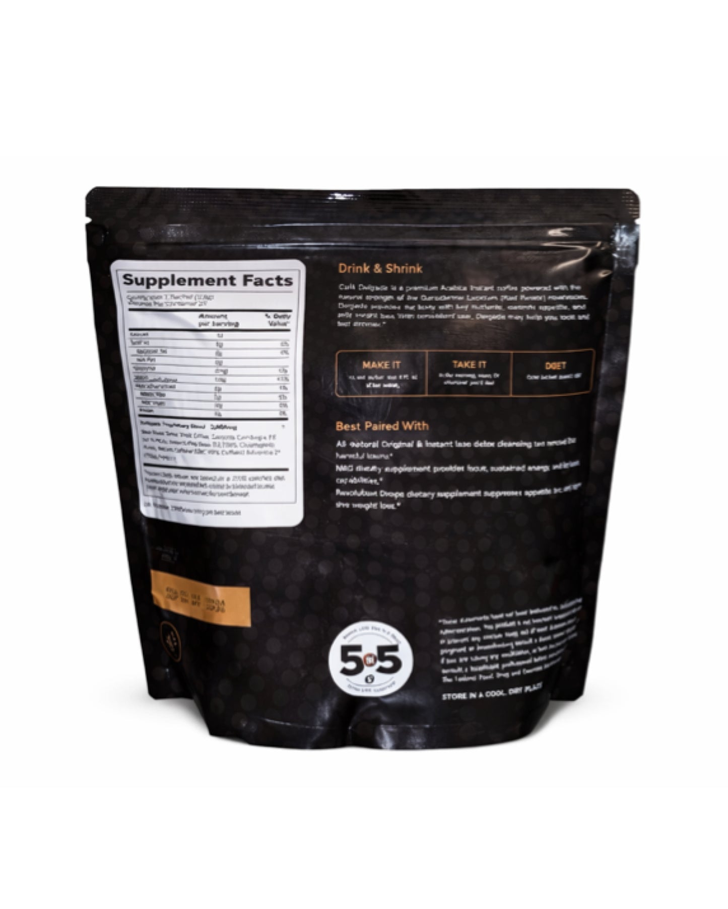 Coffee Slim Delgada con hongo Ganoderma Lucidum Intense Burn Diet - Café Instantáneo para Adelgazar