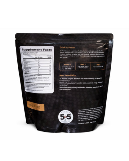 Coffee Slim Delgada con hongo Ganoderma Lucidum Intense Burn Diet - Café Instantáneo para Adelgazar