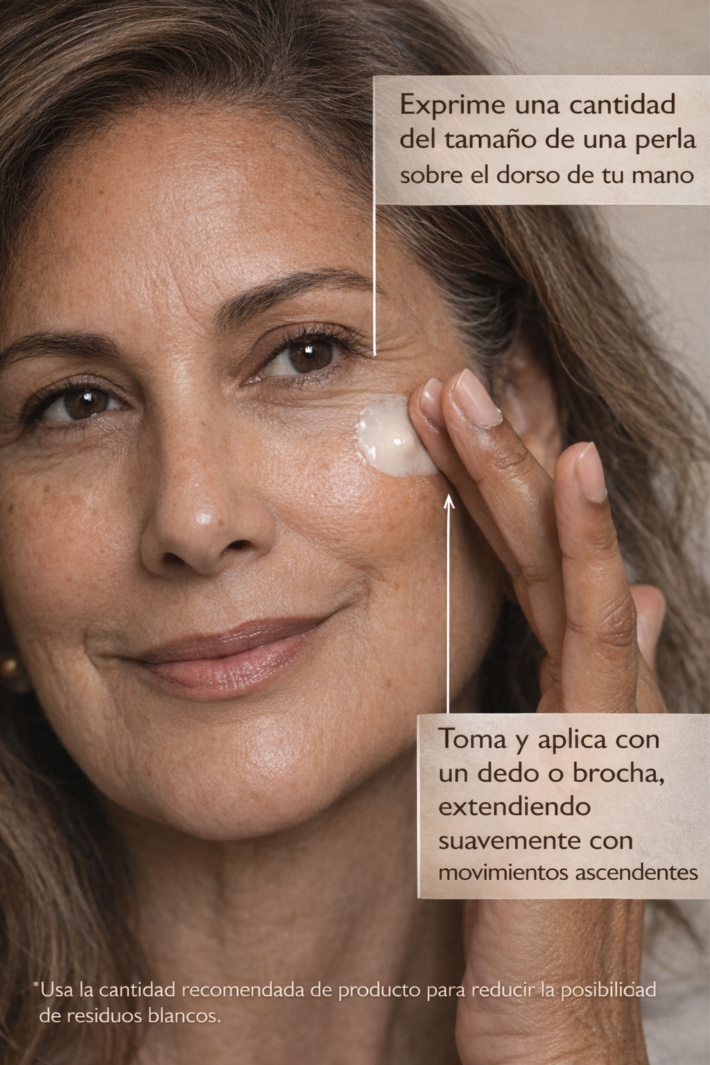 Prebase fijador hidratante Glow Crema que difumina los poros y fija el maquillaje - PRIMER