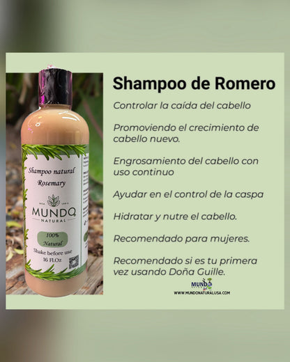 Romero Shampoo - Rosemary - HAIR CARE HAIR LOSS ALOPECIA