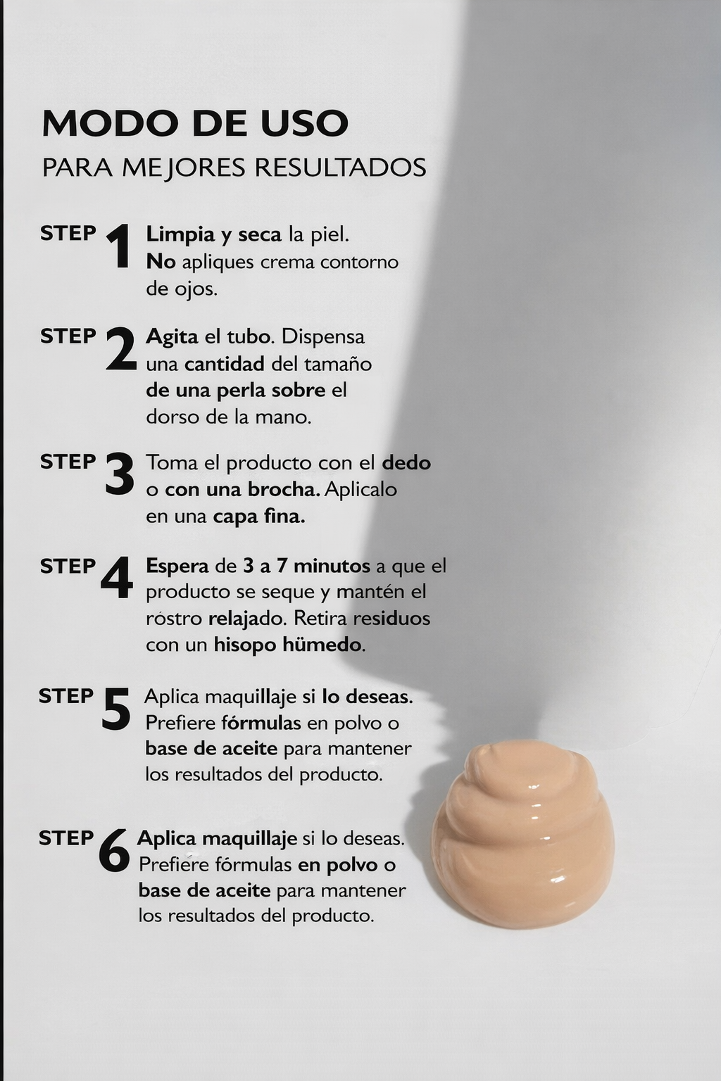 Prebase fijador hidratante Glow Crema que difumina los poros y fija el maquillaje - PRIMER
