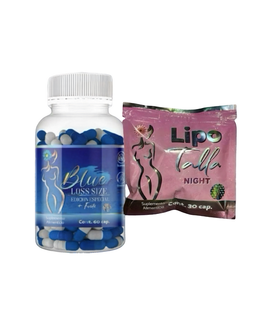 LipoTalla Blue LOSS SIZE
EDICION ESPECIAL + LipoTalla Night
