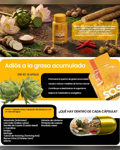 Esbelta SOS STRONG – Suplemento Alimenticio