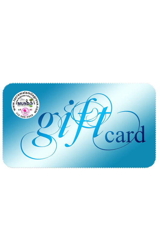 Gift cards - Tarjeta de regalo