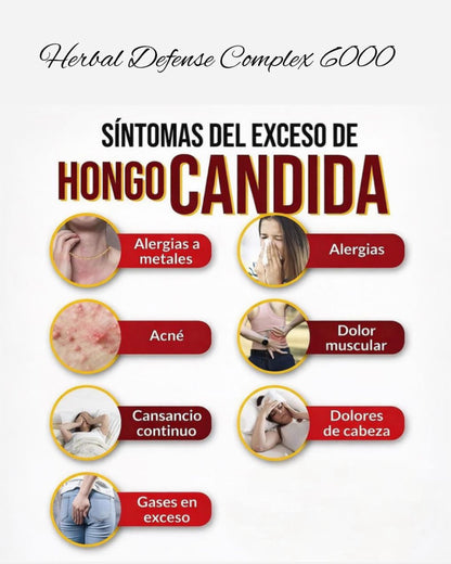 Herbal Defense Complex 6000 | Aceite de Orégano + Semilla Negra