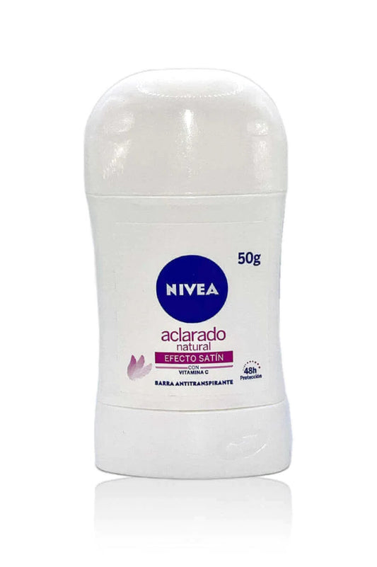 Nivea Desodorante barra Aclarado Natural - desodorante Efecto Satinado Natural