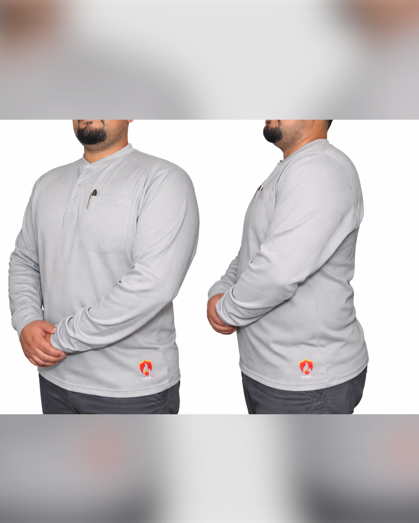 🔥 Fire Shield FR CAT2 – Camisa de Trabajo Flame Resistant 🔥