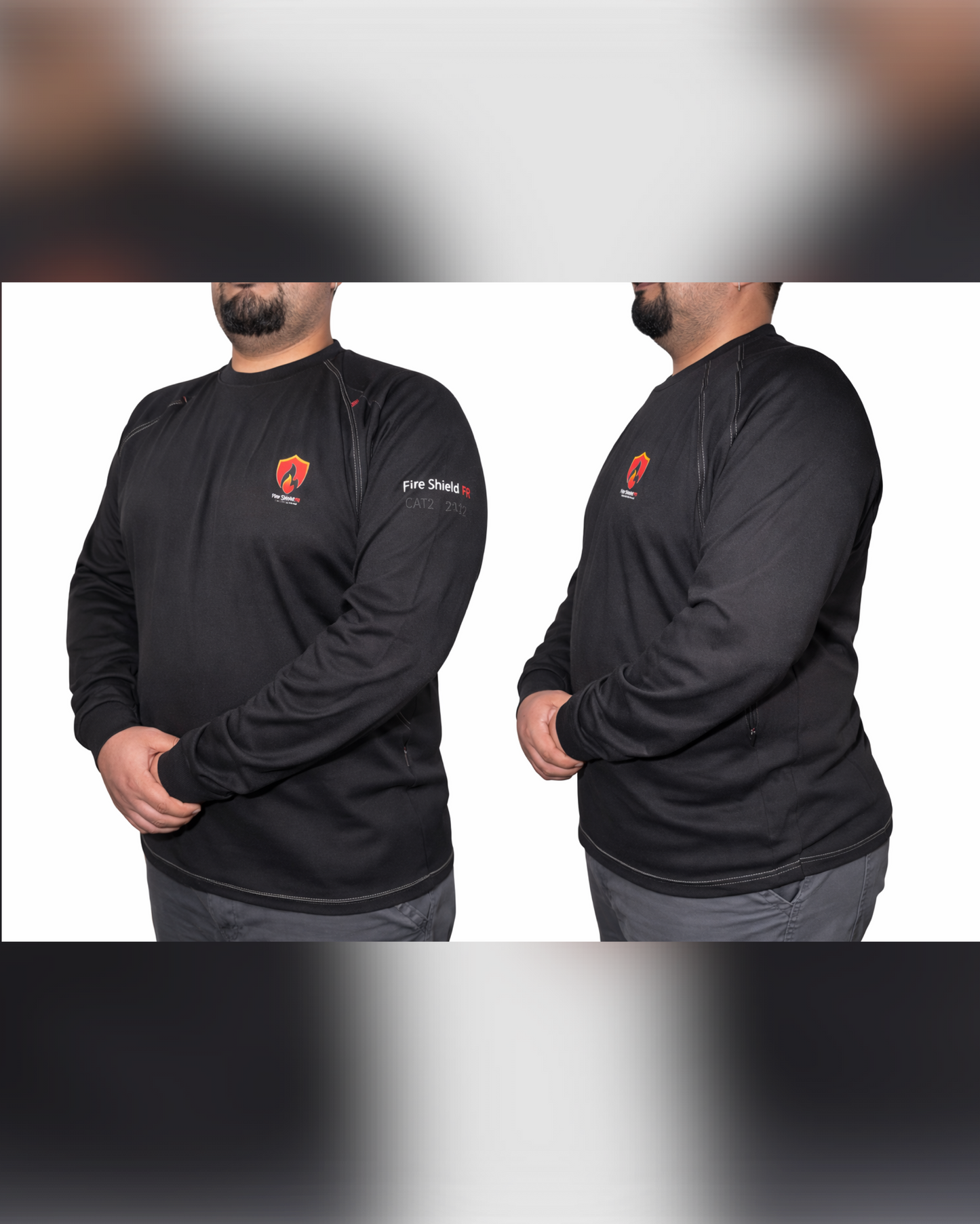 🔥 Fire Shield FR CAT2 – Camisa de Trabajo Flame Resistant 🔥