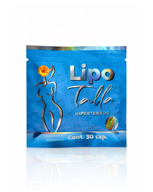 LipoTalla Hipertensos - diseñado para personas con alta presión y diabetes