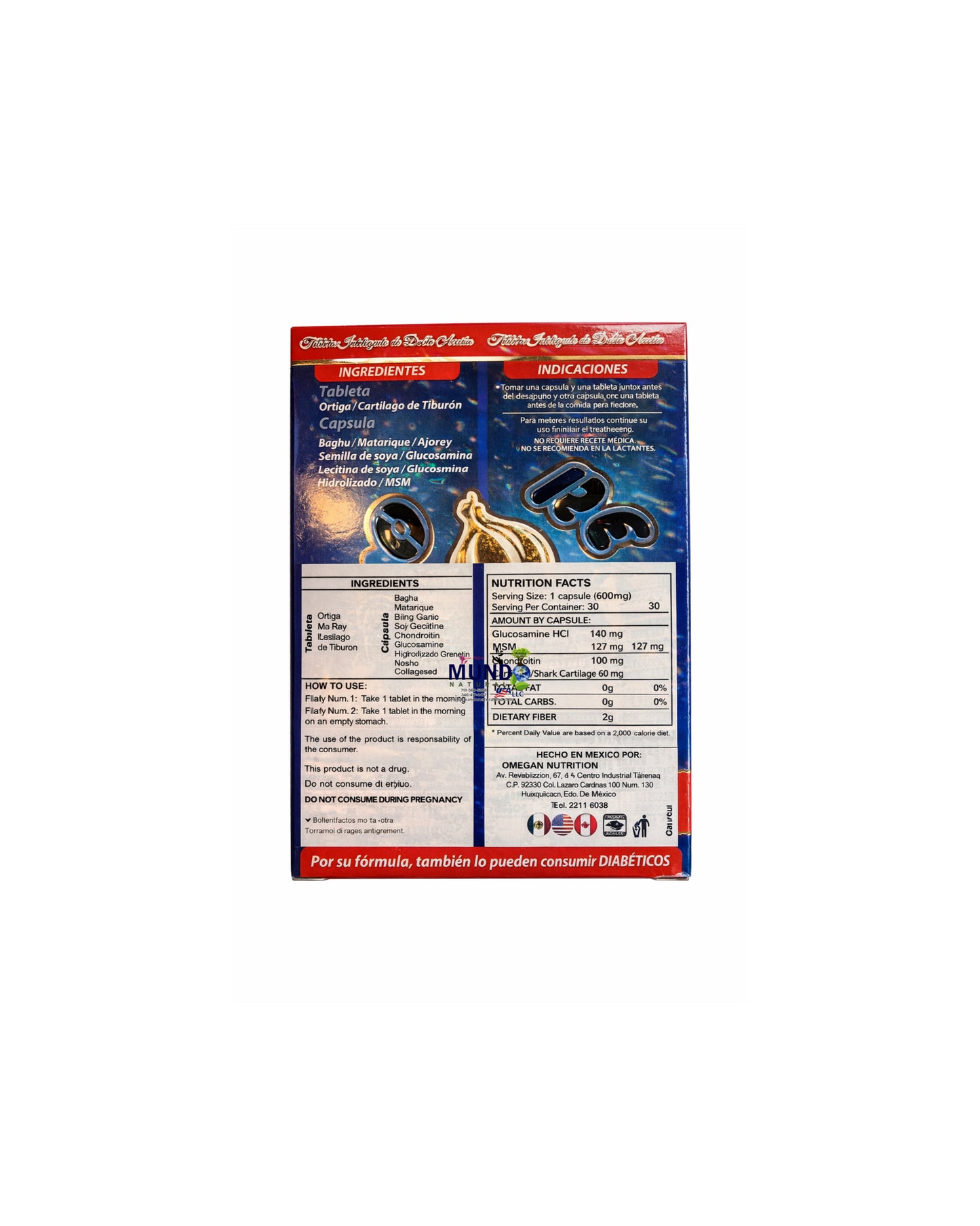 Ortiga + Ajo Rey Extra Fuerte – Suplemento Alimenticio para Bienestar Articular y Vitalidad