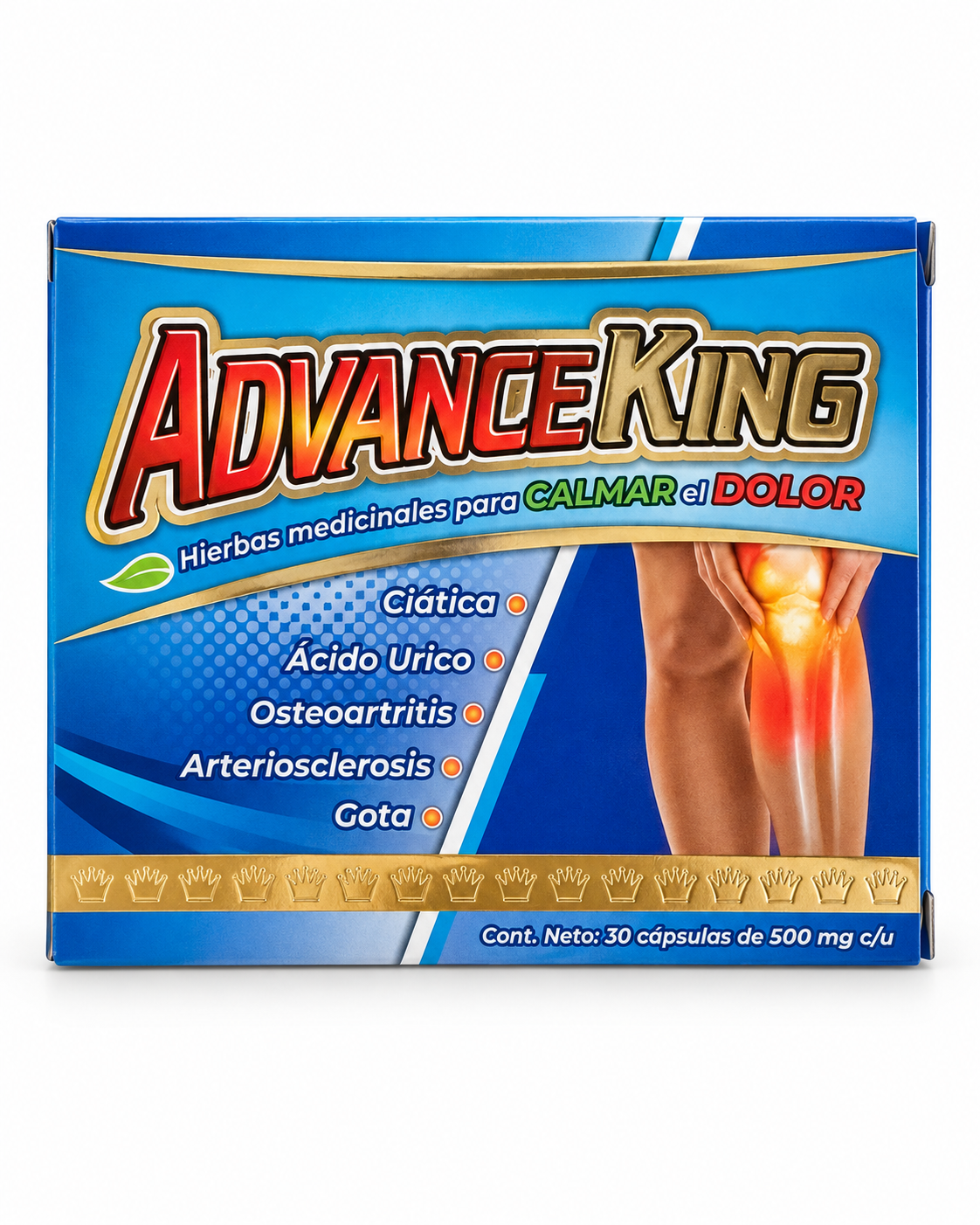 Advance King | 30 cápsulas de 500 mg