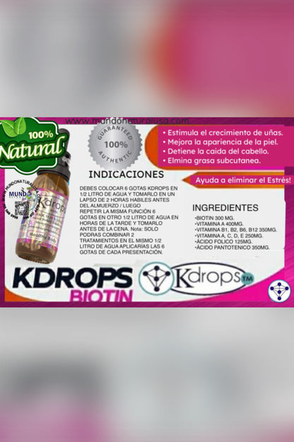 Kdrops Biotin