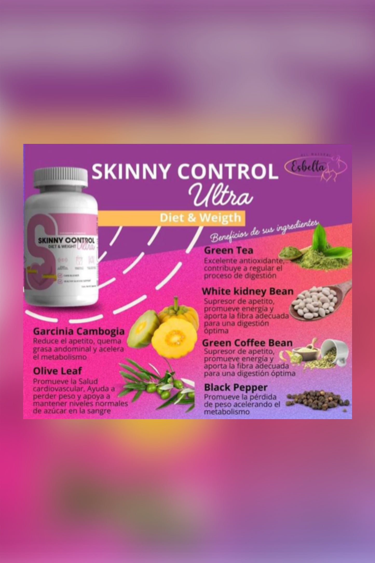 Skinny Control Diet & Weight Ultra - Esbelta