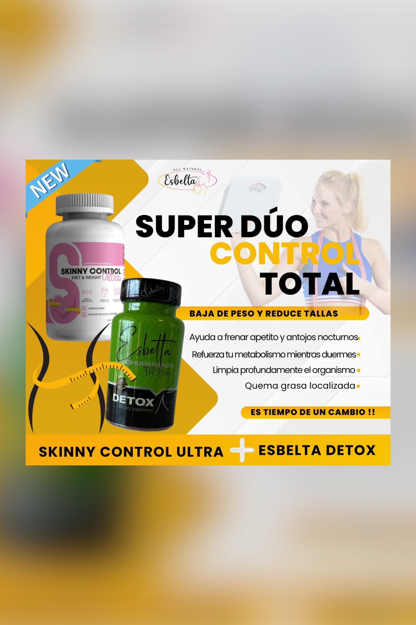 Skinny Control Ultra + Esbelta Detox