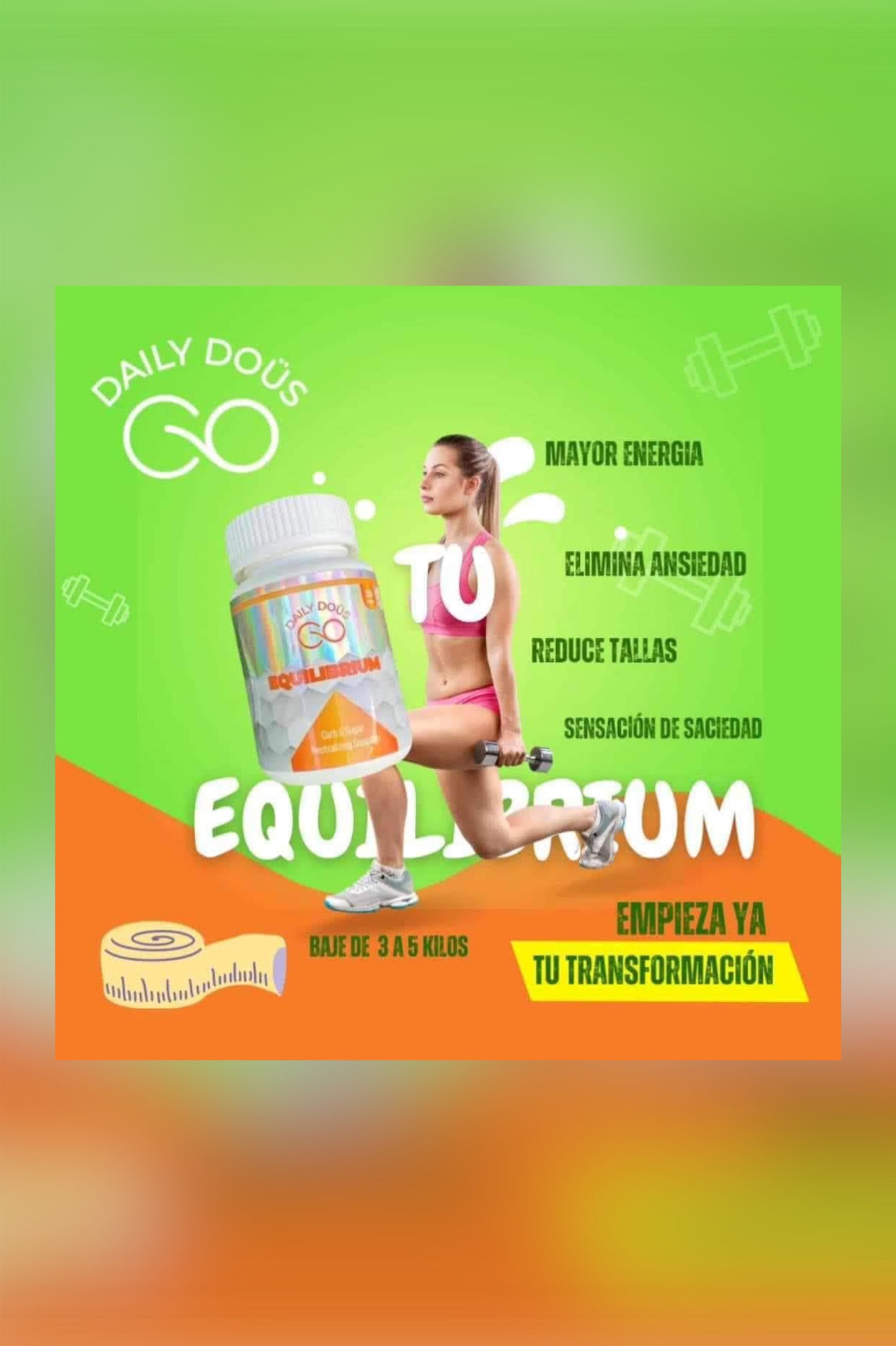 Daily duos Go Equilibrium 365 - diseñado para personas con alta presión y diabetes