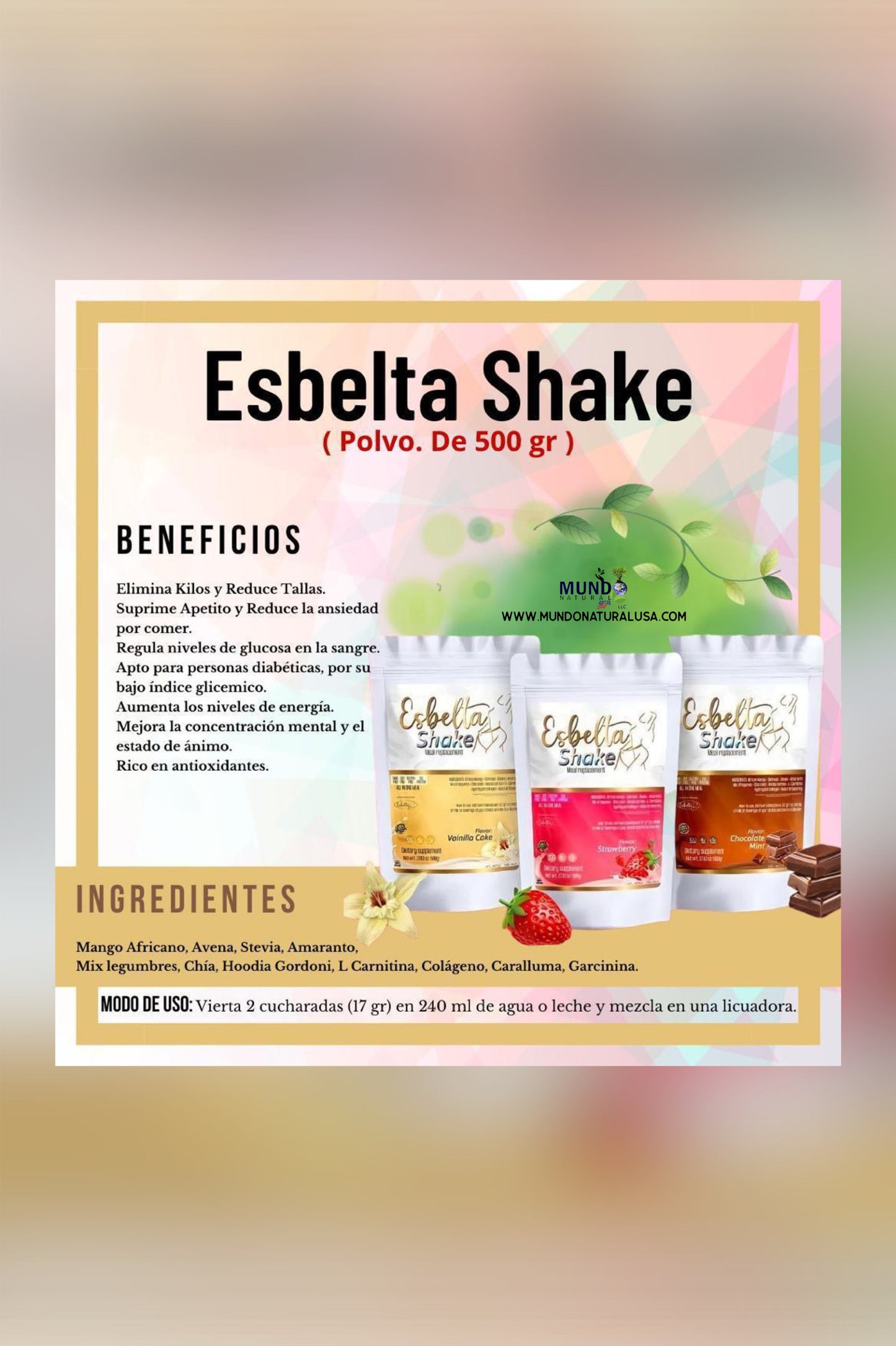 batido esbelta