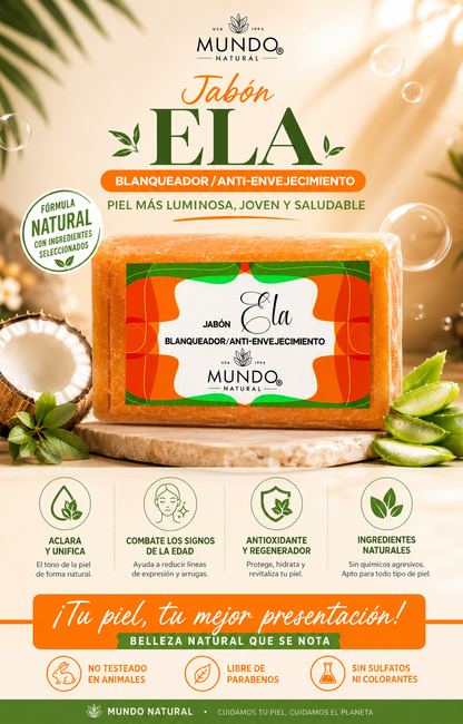 La Tía Mana crema facial + jabón Ela